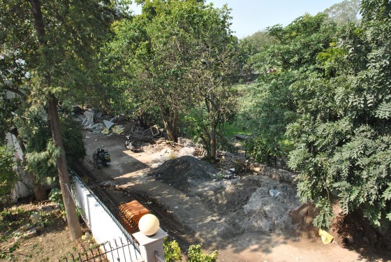 Vue de notre chambre à coucher