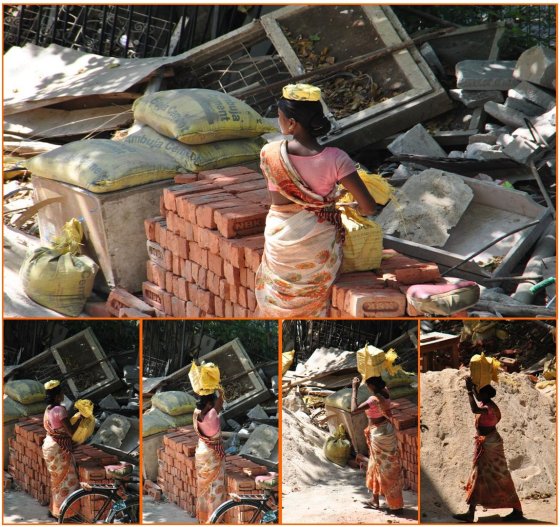 Ouvrières à Anand Lok